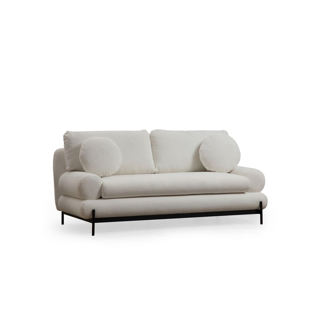 Livorno - Bijela Sofa za Dva slika 9