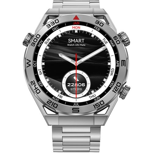Smart Watch DT Ultramate srebrni slika 1