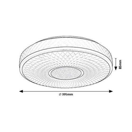 Rabalux Sedona2 led plafonska lampa 71137 slika 8