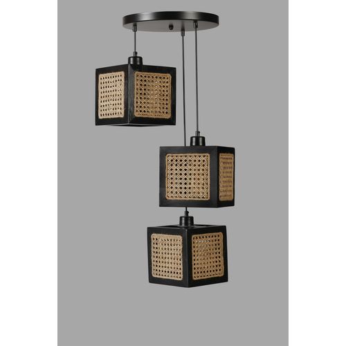 Kumsal 8701-3 Rattan
Black Chandelier slika 2