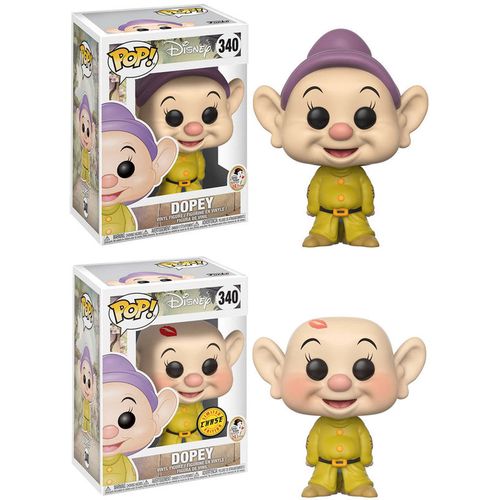POP figure Disney Snow White and the Seven Dwarfs Dopey 5 + 1 chase slika 3