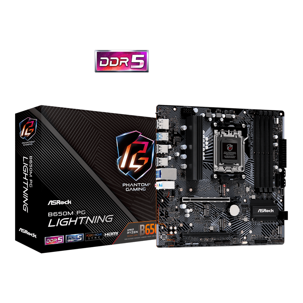 ASROCK MB B650M PG LIGHTNING slika 1