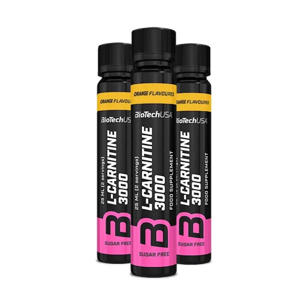 BioTechUSA L-Carnitine 3000 Ampule 25ml, 20kom slika 3