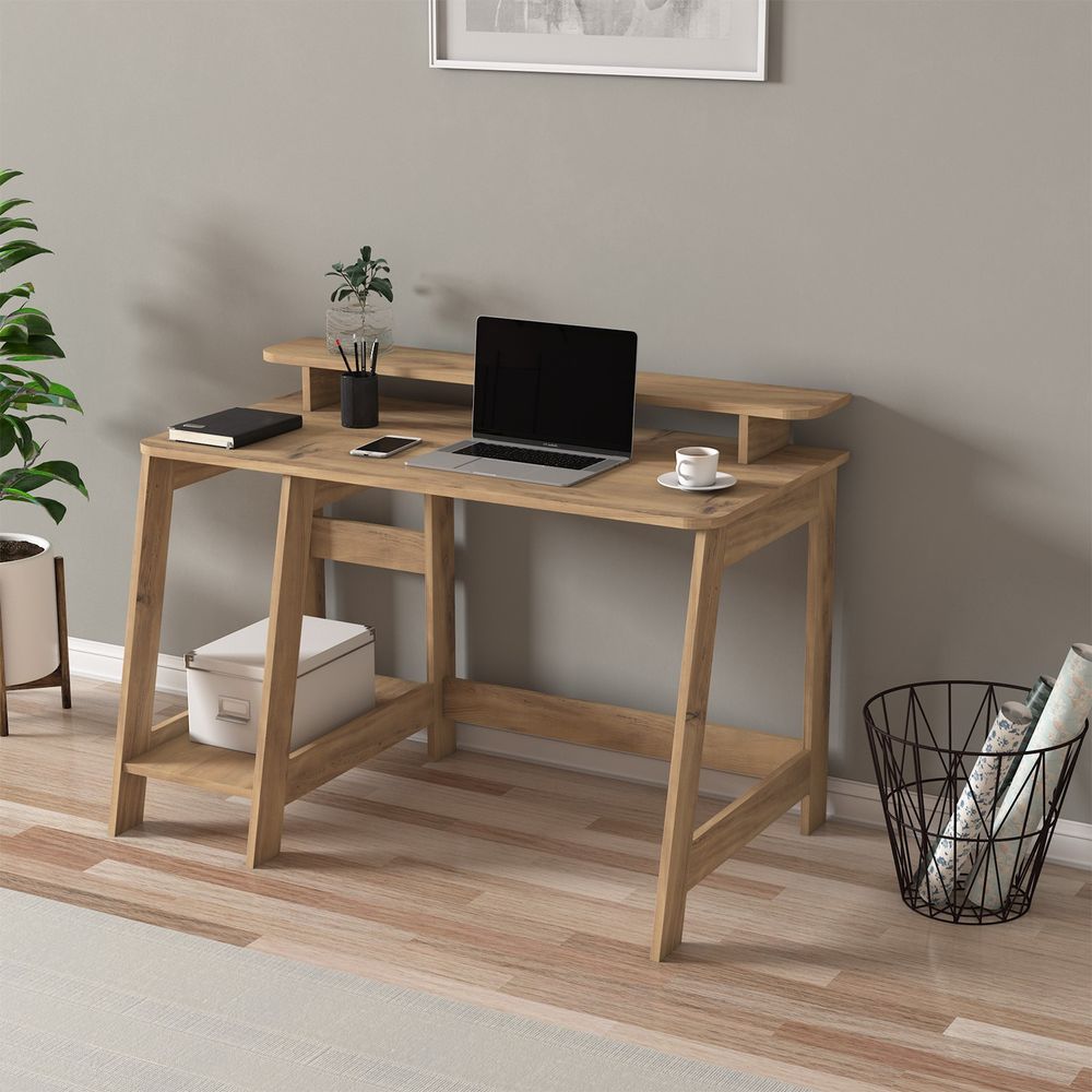 Country - Oak Oak Radni Sto slika 1