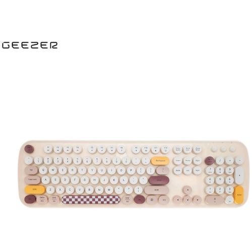 GEEZER WL ZERO set tastatura i miš u OFF WHITE boji slika 4