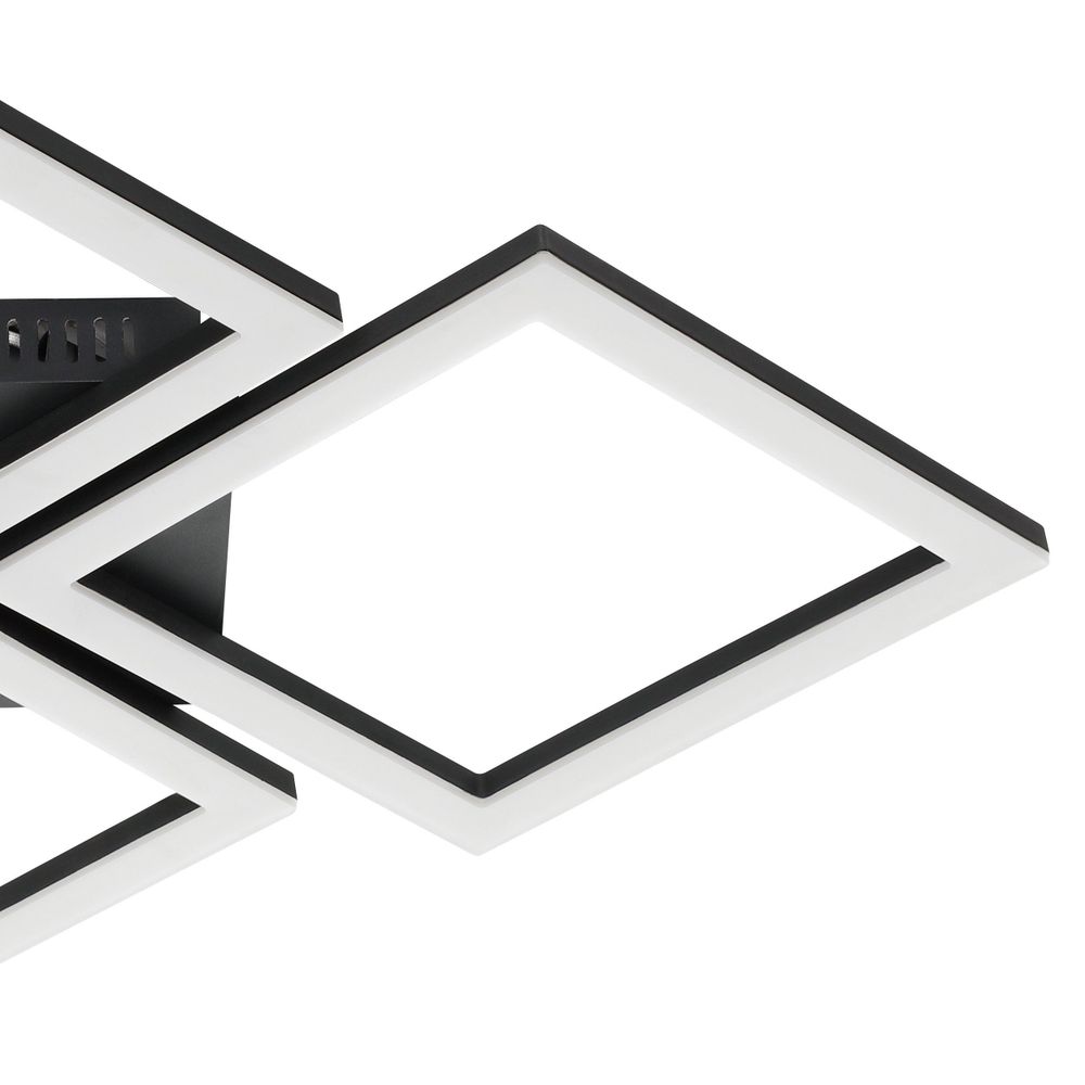 Eglo stropna/zidna LED lampa 'Paranday-Z', 42W, dimabilna, bijela/crna slika 3