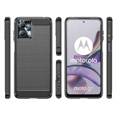 TECH-PROTECT TPUCARBON MASKA ZA MOTOROLU MOTO G13 / G23 crna slika 6