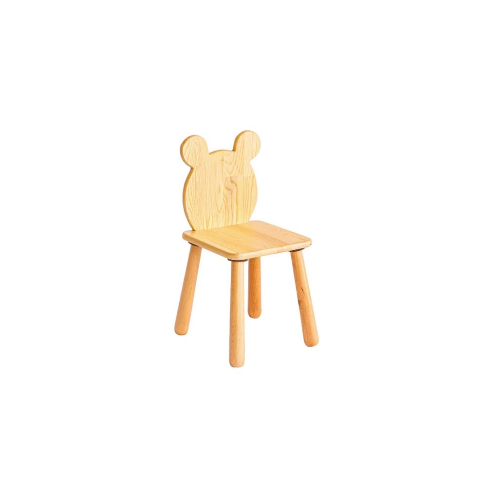 Dječija Stolica Bear Chair od Hrasta slika 1