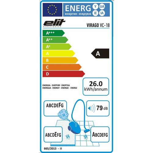 Elit usisavač VIRAGO VC-18 slika 2