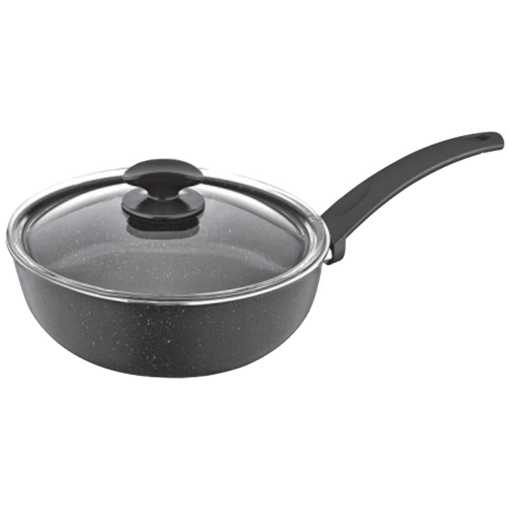 Zilan Tava sa staklenim poklopcem, granit, 24 cm - ZLN2065 slika 1