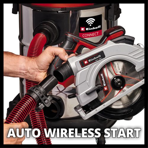 Einhell akumulatorski usisavač suho/mokro TE-VC 36/30 Li S-Solo +GRATIS GRATIS Einhell PXC Starter Kit 18V 4.0 Ah punjač i baterija - 2 kom slika 5