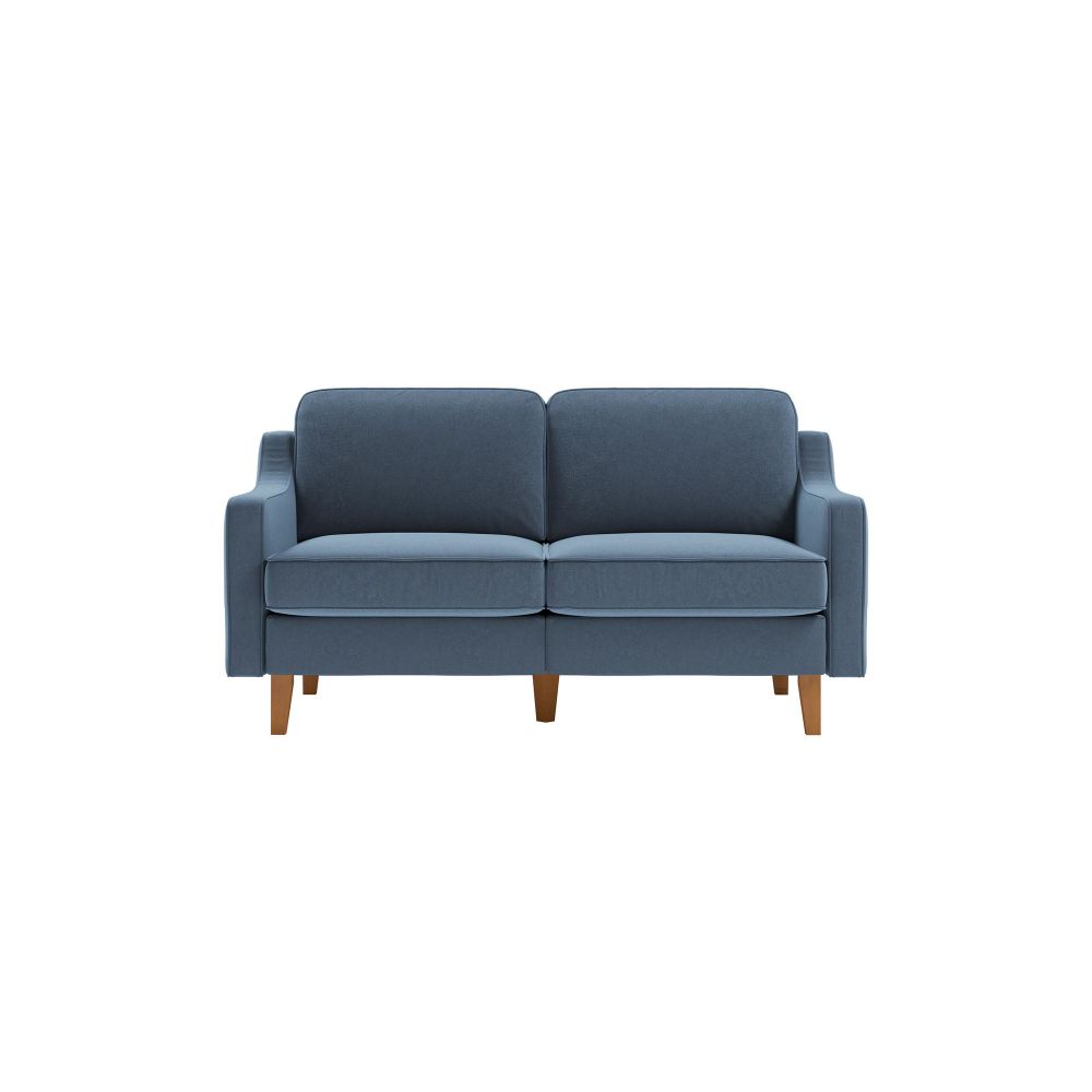 Dvosjed Sofa Robin 2 - boje: okean plava orah slika 2