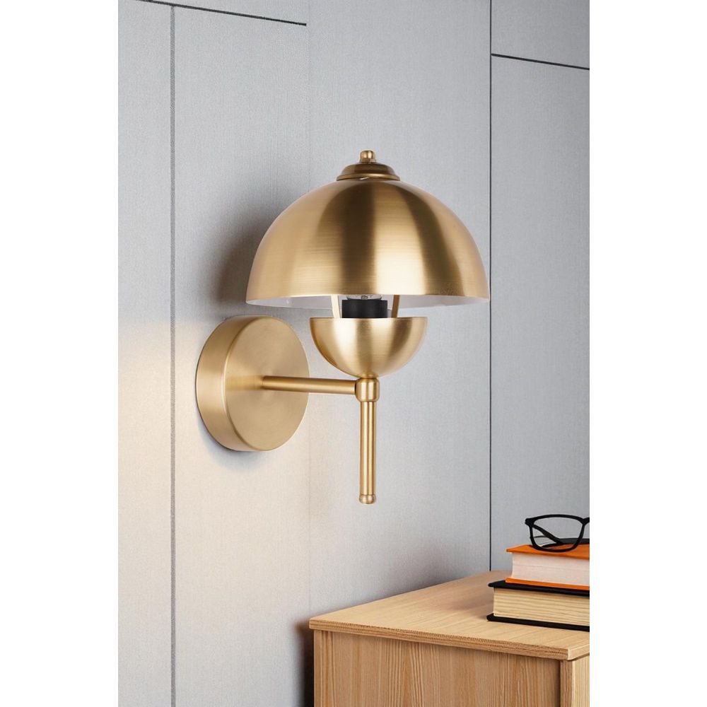 Opviq Zidna lampa 011, zlatna slika 1