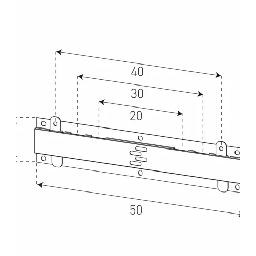 SONOROUS SUREFIX 410 Zidni držač za TV slika 4