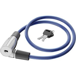 Basi ZR 300 kabelski lokot  plava boja  zaključavanje ključem