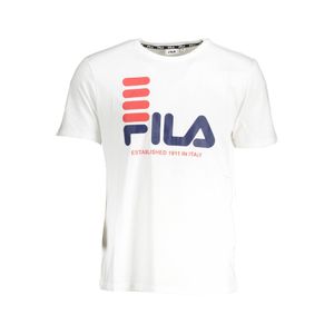 FILA T-SHIRT SHORT SLEEVE MAN WHITE