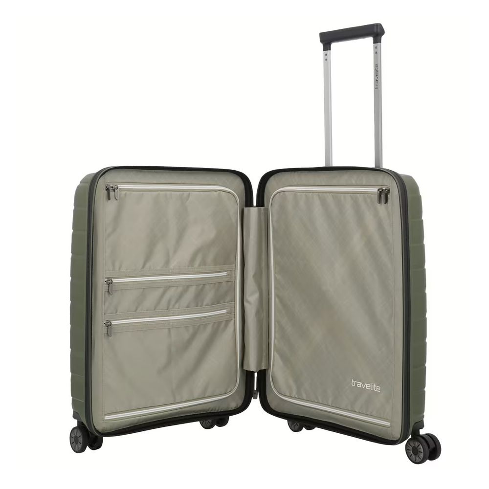 Travelite Kofer 55 cm ABS Ait Base, 075348-86, maslinasto zeleni slika 4