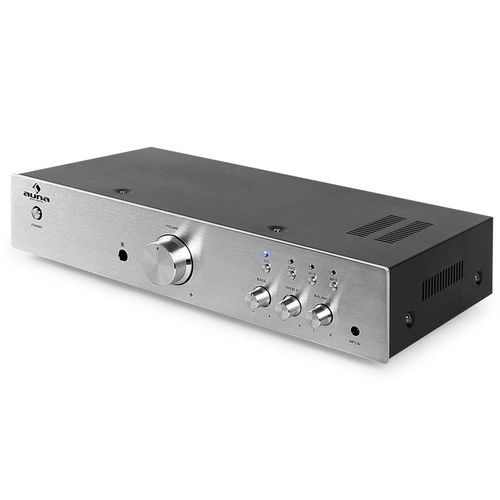 Hi-fi pojačalo Auna AV2-CD508, stereo, od nehrđajućeg čelika slika 11