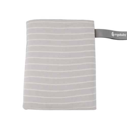 Ergobaby Aura marama, Sustainable Knit Grey Stripes slika 3