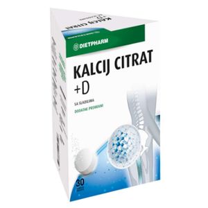DIETPHARM KALCIJ + C 20 EFF Šumeće Tablete