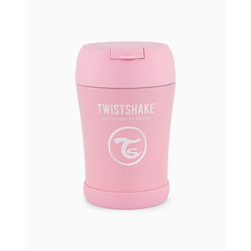 Twistshake termo posudica za hranu 350ml Pastel Pink slika 4