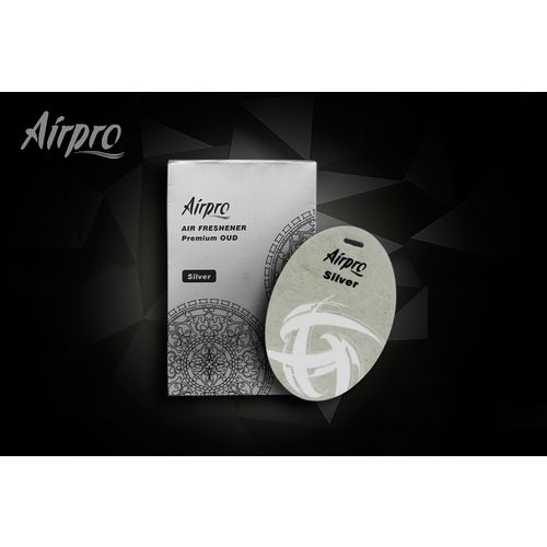 Airpro Mirisni osveživač za kola Paper Silver set 3 kom slika 2