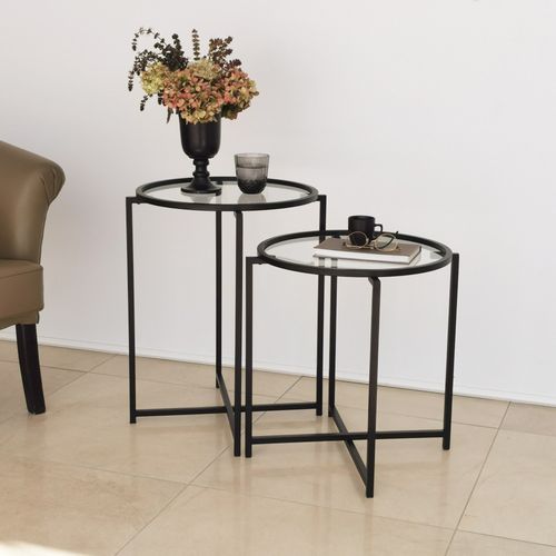 S412 Black Side Table slika 7