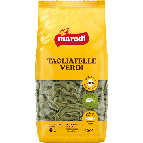 Marodi Tagliatelle Verdi 400g slika 1