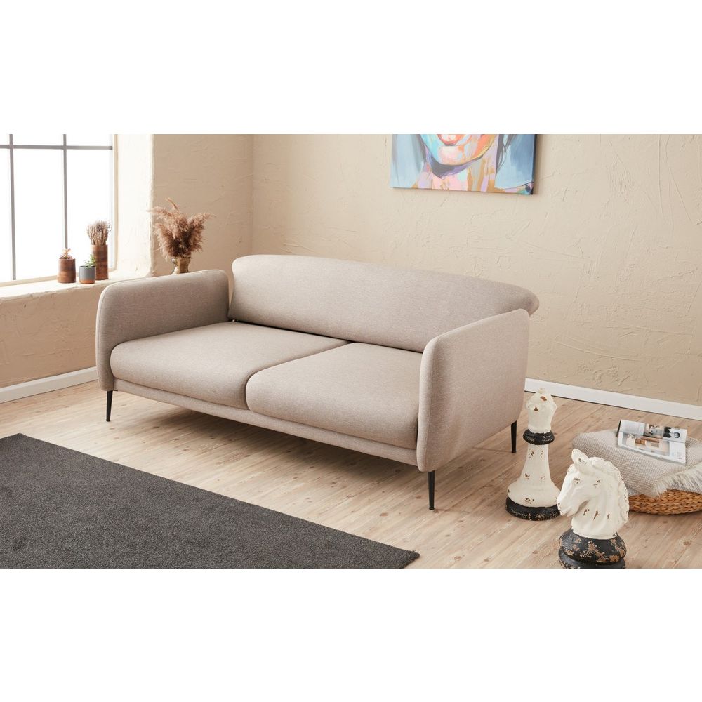 Venus 3-Sjedalna - Krem Sofa na Razvlačenje slika 6