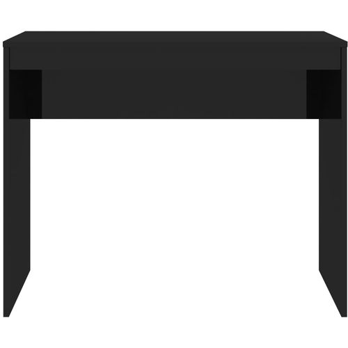 Radni stol visoki sjaj crni 90 x 40 x 72 cm od iverice slika 4