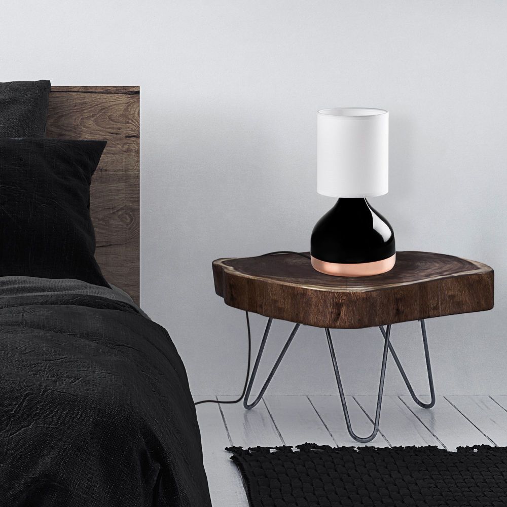 Yıldo - 8013 Crna i Bijela Stolna Lampa slika 2