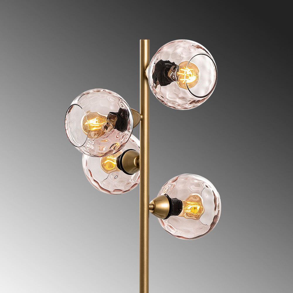 Podna Lampa Benek 15-14543 - Boje: Roza Zlato slika 7