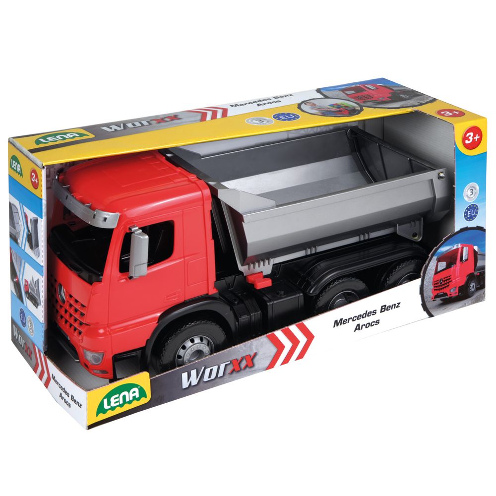 Lena Worxx Kamion kiper Mercedes Benz Arocs 46x19x22cm slika 13