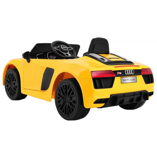 Licencirani auto na akumulator Audi R8 Spyder RS - žuti slika 2