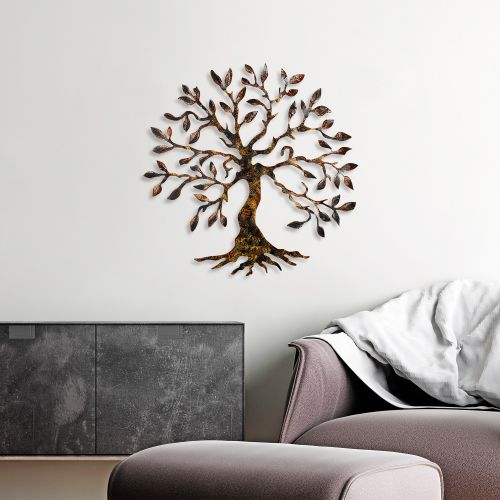 Wallity Metalna zidna dekoracija, Tree - 3 slika 2