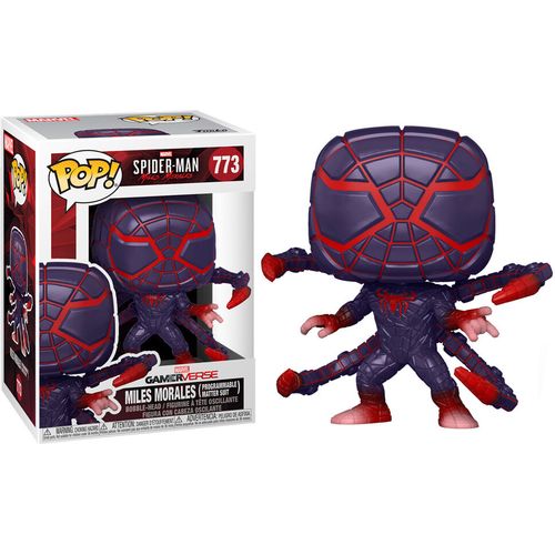 POP figure Marvel Spiderman Miles Morales Programmable Matter Suit slika 1