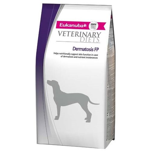 Eukanuba Veterinary Diets Dermatosis FP, hranidbena potpora kod upalnih stanja kože kod pasa 5 kg slika 1
