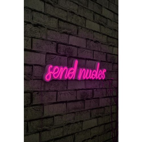 Wallity Ukrasna plastična LED rasvjeta, Send Nudes - Pink slika 1