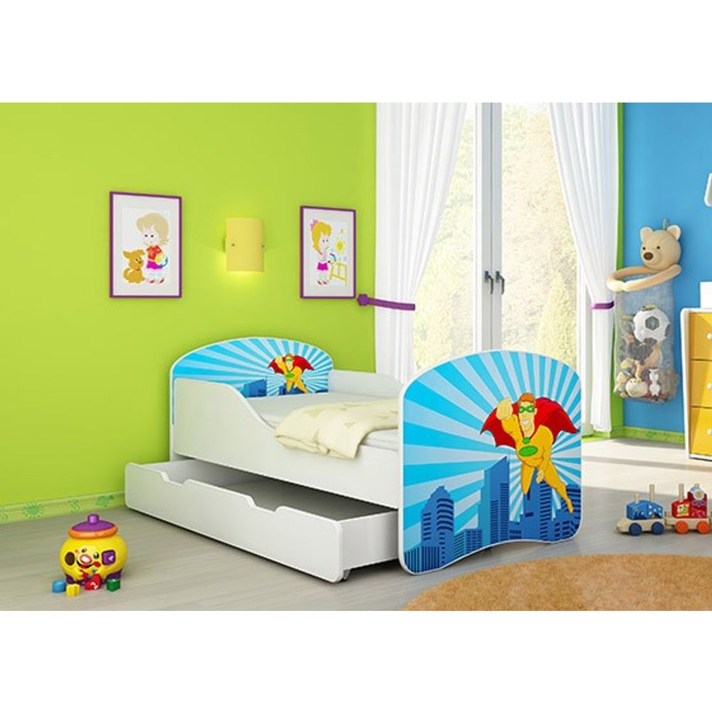 ACMA Dječiji krevet Acma I sa ladicom - 180x80cm - Dezen 19 slika 1