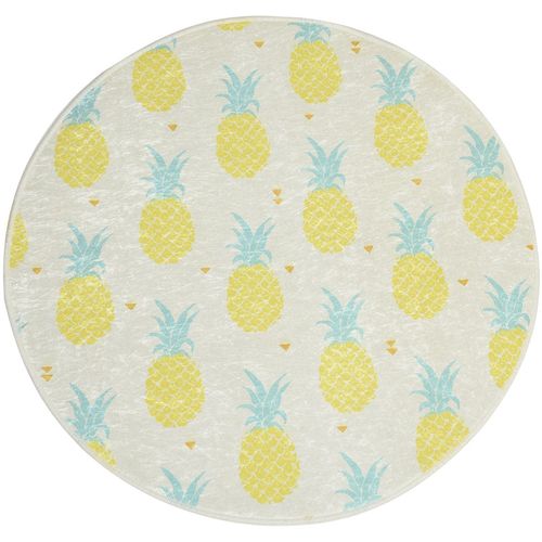 Colourful Cotton Prostirka kupaonska Ananas Djt Cap slika 2