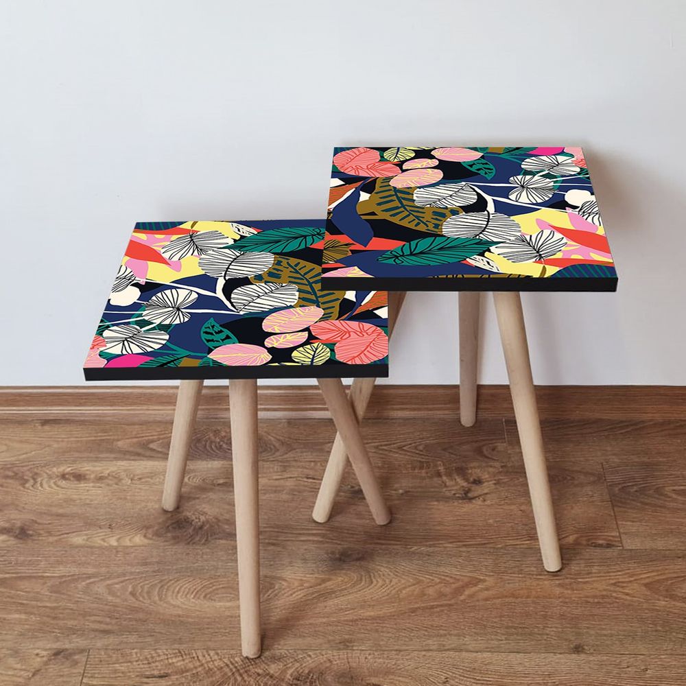 Nesting stolovi 2Shp209 - (2 komada) - boje: višebojni slika 1