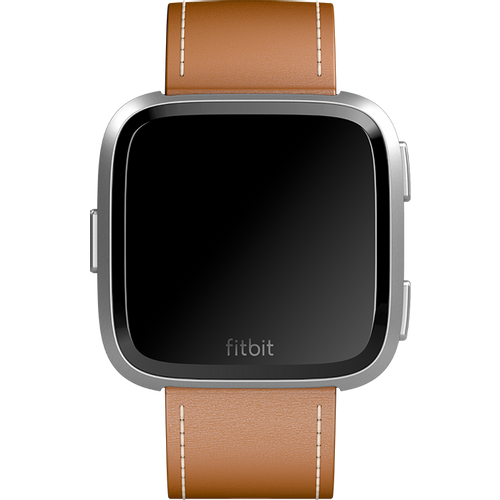 Fitbit FB166LBDBL narukvica Versa, koža, boja konjaka, L slika 3