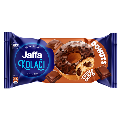 Jaffa kolač Donut Triple Choco 58 g slika 1