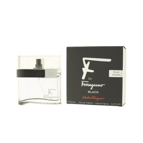 Salvatore Ferragamo F by Ferragamo Black Eau De Toilette 100 ml (man) slika 1