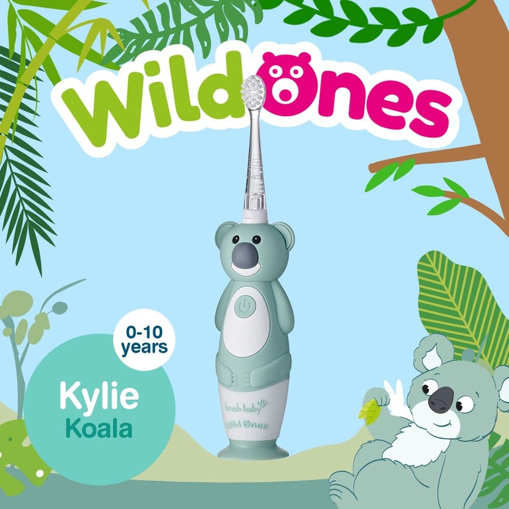 Brush-Baby Dječija punjiva električna četkica WildOnes - Koala slika 3