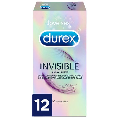 Nevidljivi Kondomi Dodatnim Sensitivo Durex (12 uds) slika 1