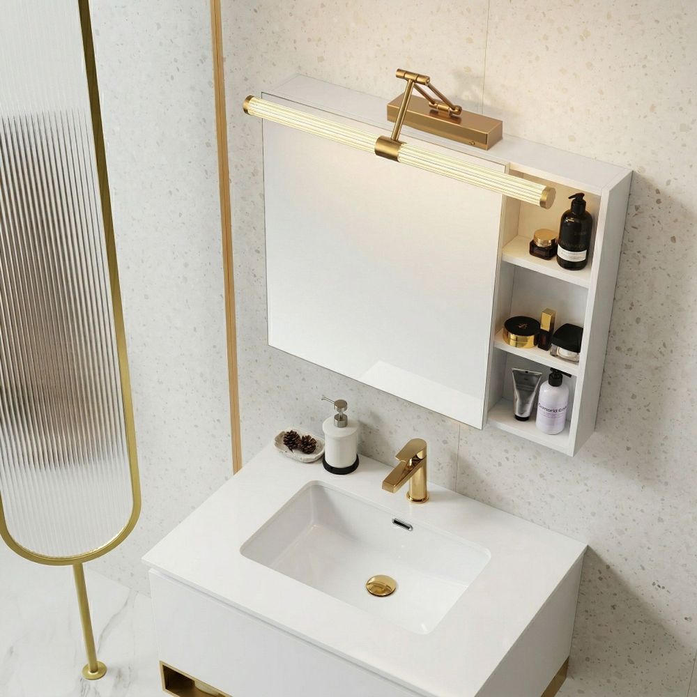 Kupaonska zidna LED lampa APP1900-1W 60cm BRUSH GOLD slika 6