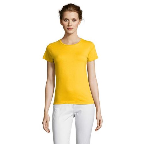 MISS ženska majica sa kratkim rukavima - Žuta, S  slika 1