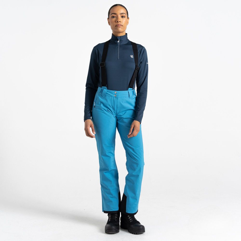 Dare2B Ženske hlače za skijanje Diminish, Swedish Blue slika 4