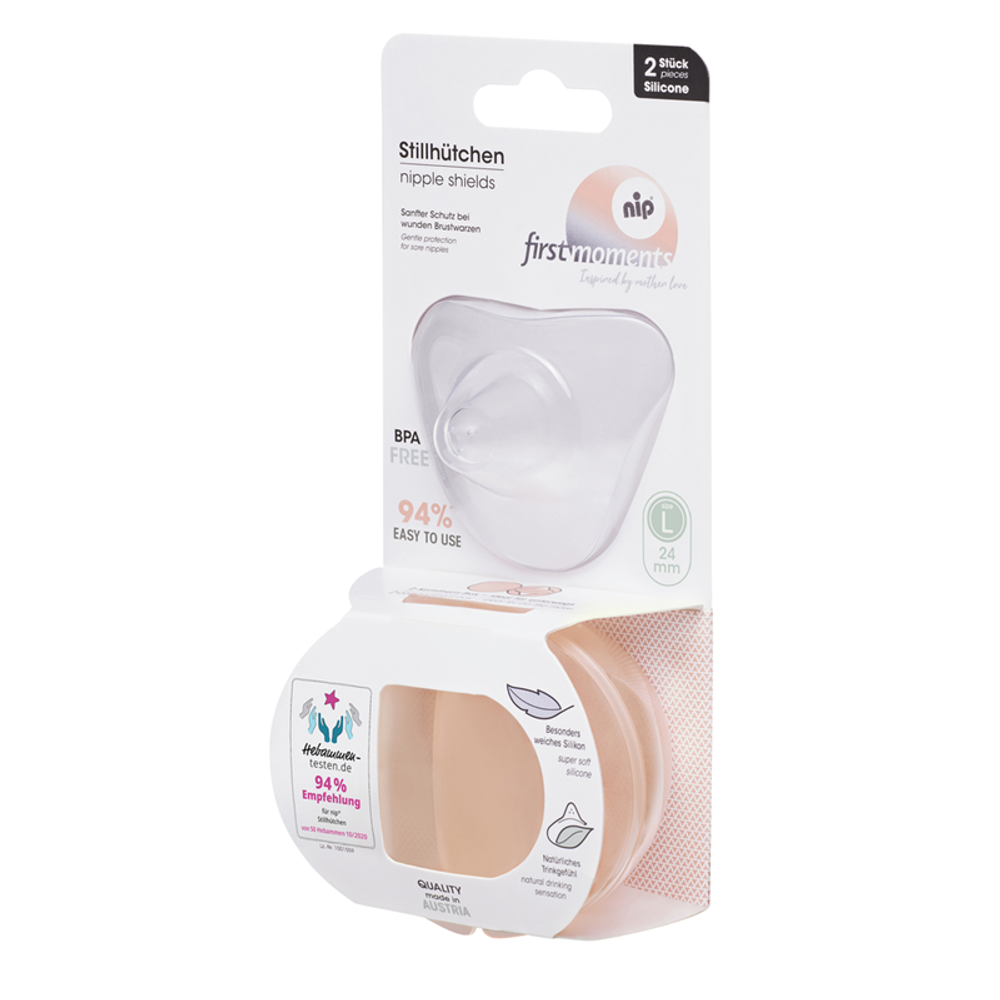 nip® Nastavci za dojenje First Moments, Veličina L slika 5